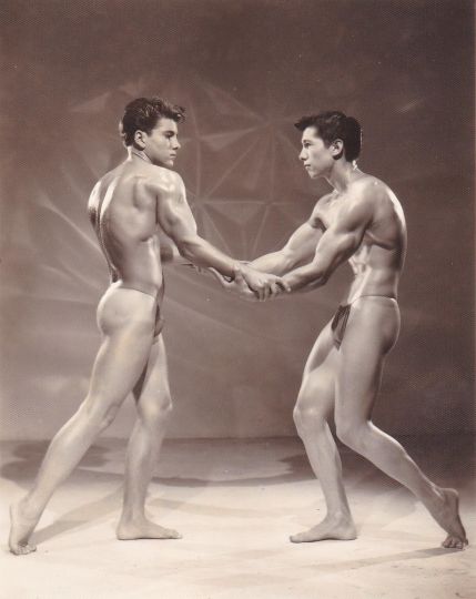 Bob Mizer - Tirage argentique c.1950 - Copyright Bob Mizer, Courtesy Galerie David Guiraud