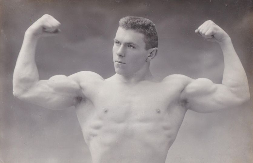 S. Waléry, Hackenschmidt (RU) Champion du Monde, 1901 © Galerie David Guiraud