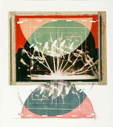 Paolo Gioli, L’Uomo di Eakins, 1982. Photomontage. (Lot 242)