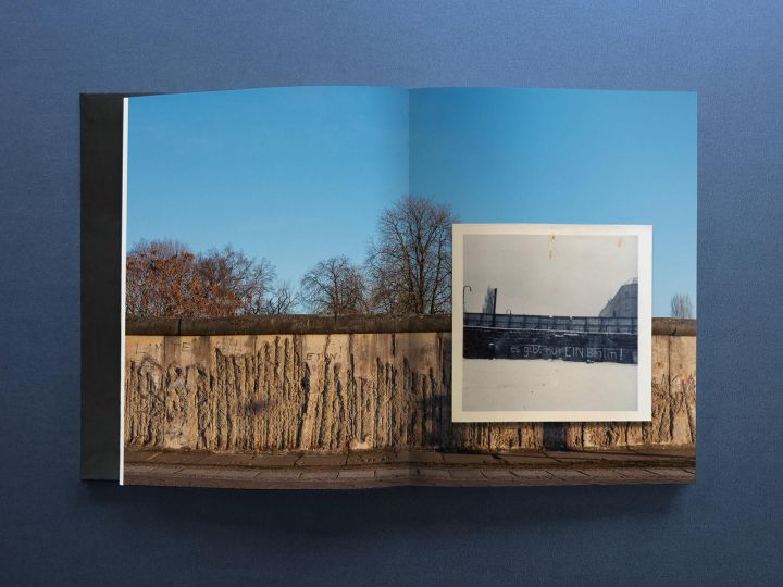 Berlin Wall in 1961 and today