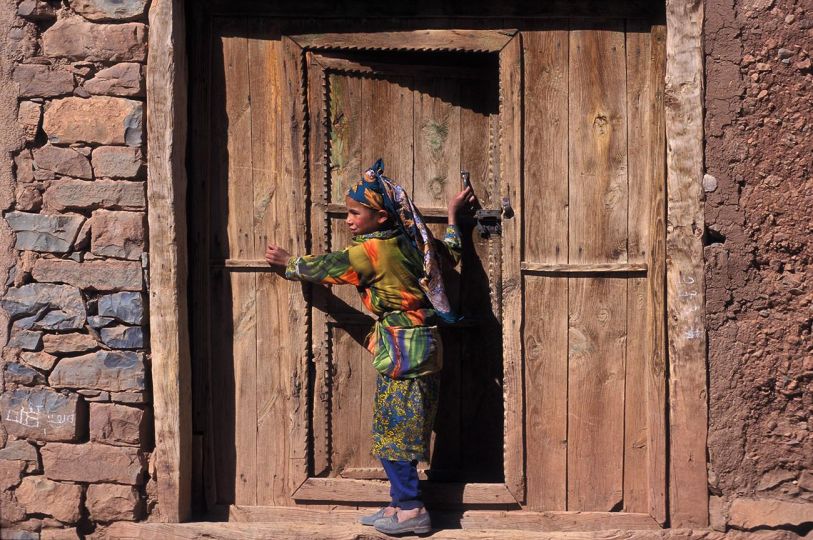 Berbère, Haut Atlas, Maroc © Cécile Tréal 