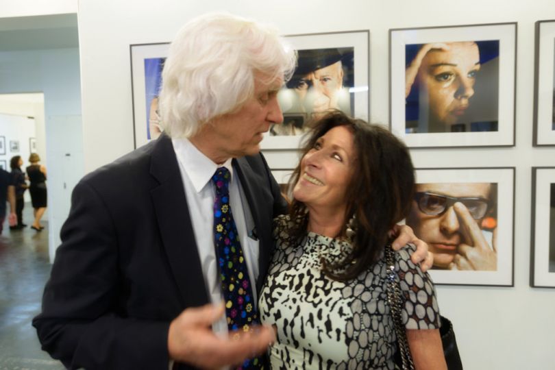 Doug shares a moment with Francoise, his mate and partner for 47 years. “I love being his wife….He’s my project” she told me. © Andy Romanoff