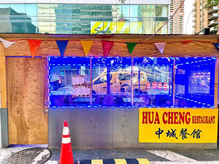 West 42nd Street & Ninth Avenue, New York, 2022 © Wijnanda Deroo - Courtesy Deborah Bell Photographs