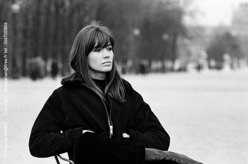 Françoise Hardy, Jardin du Luxembourg © Roger Kasparian