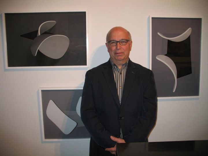 An installation with Denis Darzarq's work at the gallery 2014. I think Denis is a very special person and artist!!! - Courtesy Laurence Miller