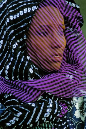 Iman - Kenzo - Lanzarote, 1983 © HANS FEURER / Courtesy of CAMERA WORK AG