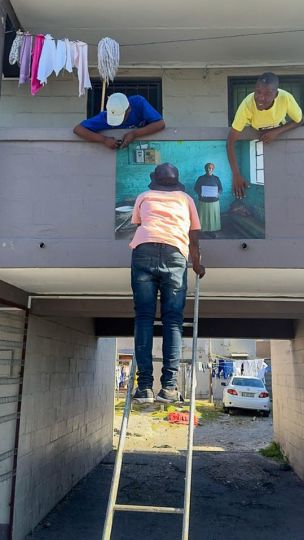 Visuels in situ © Isabelle de la Motte