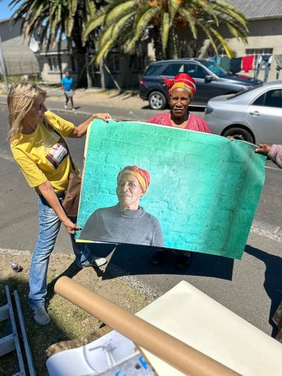 Visuels in situ © Isabelle de la Motte