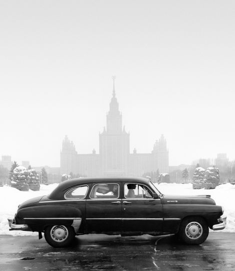 Zil at Moscow University, USSR, 1989 © Patrick Lichfield / Unipart